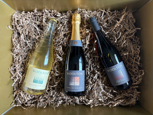 Premium Wine selection Hamper  - Woolton Wine x3 750ml Bottles