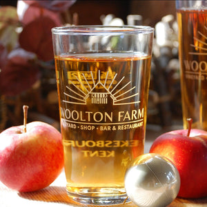 Woolton Farm Etched Souvenir Glass