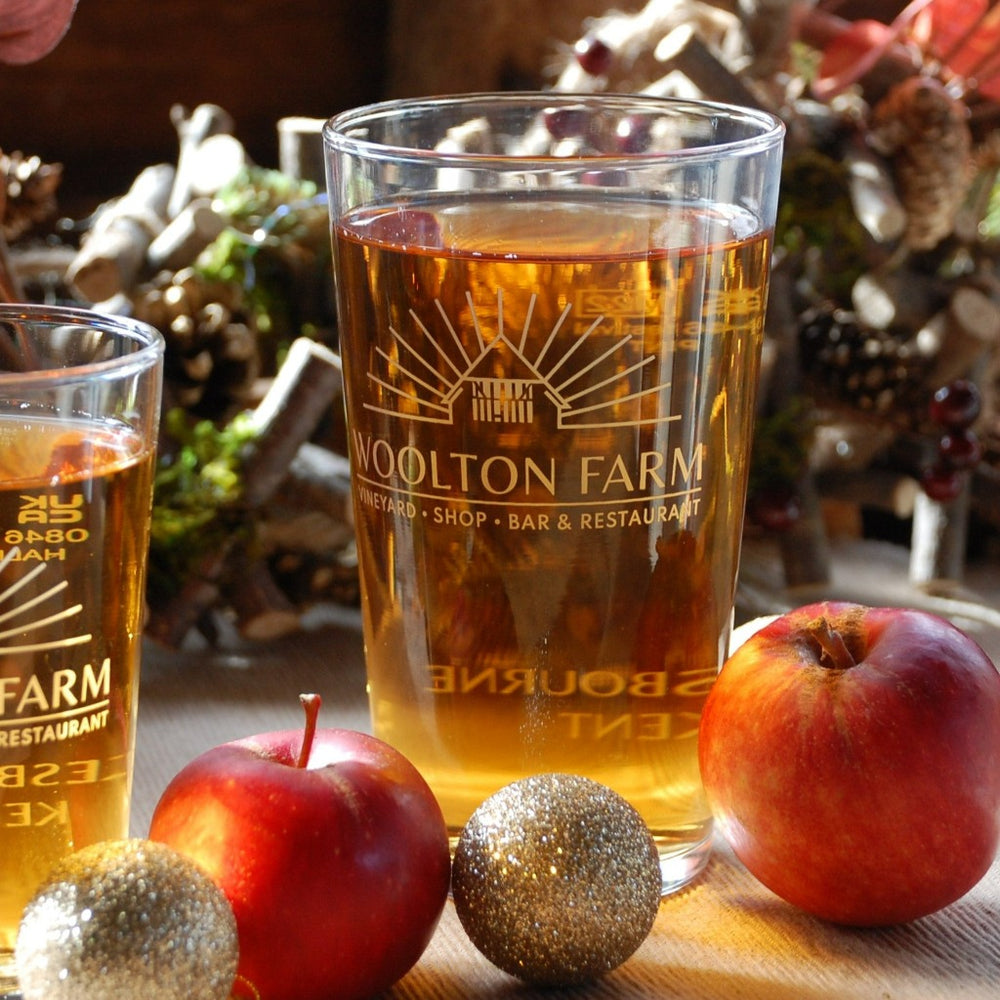 Woolton Farm Etched Souvenir Glass